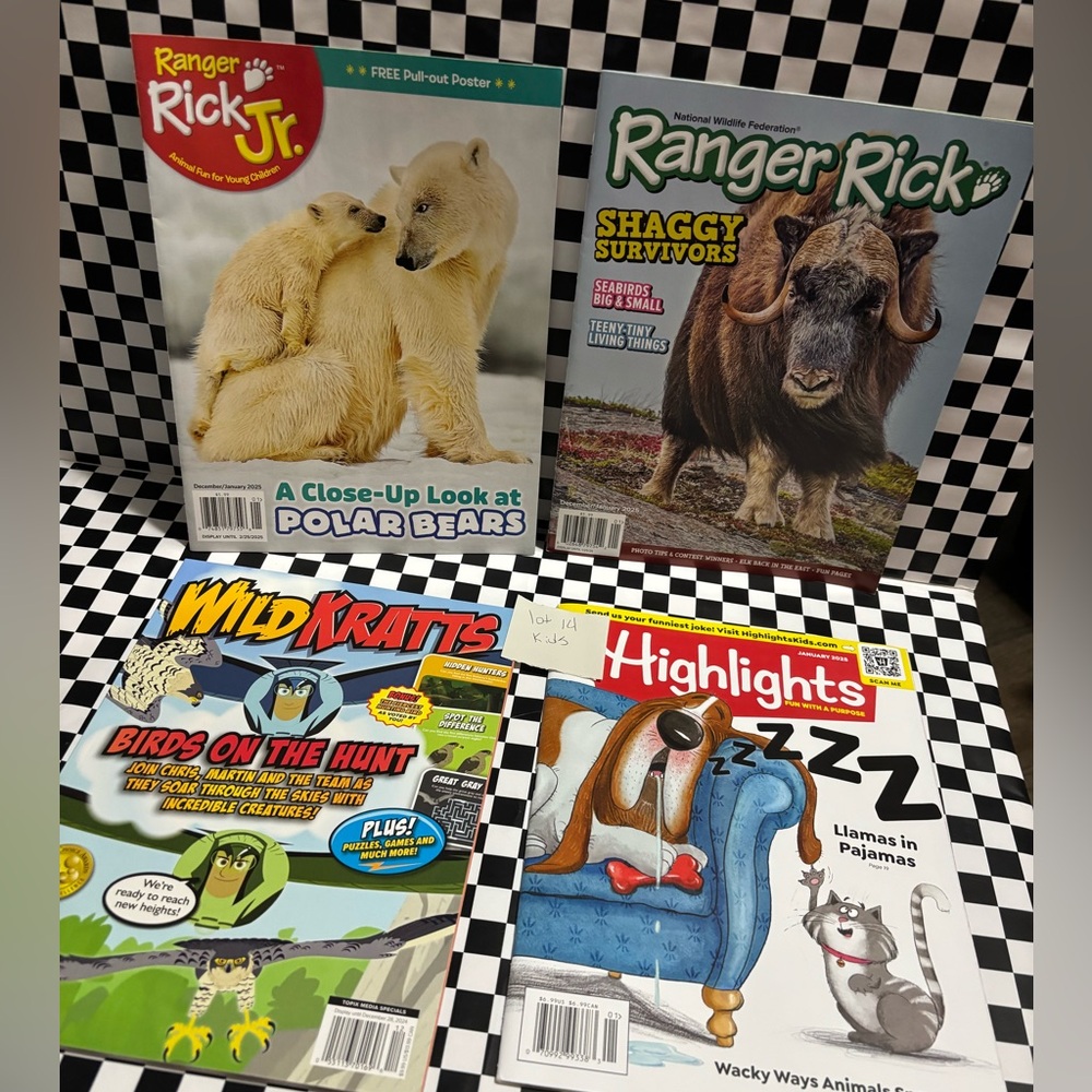 Ranger Rick and Highlights Magazine Set